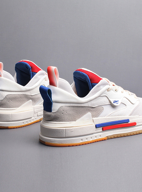 韩版潮流男鞋百搭透气板鞋男休闲潮牌时尚个性潮鞋运动低帮小白鞋