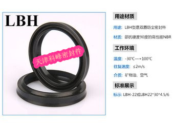 橡胶密封圈USH225X245X12/230X250X12/240X260X12/250X270X12