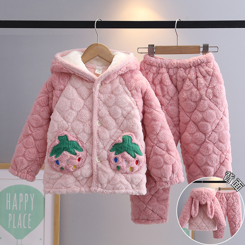 不掉毛不起球三层加厚加绒法兰绒