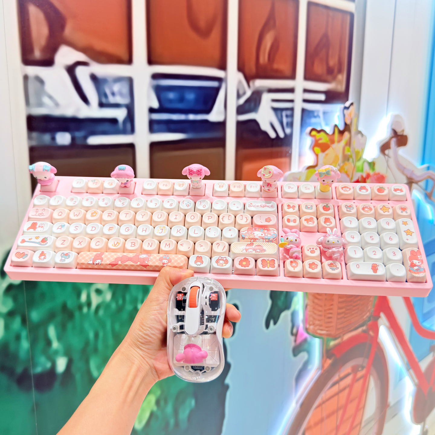 DIY三模RGB背光客制化键鼠
