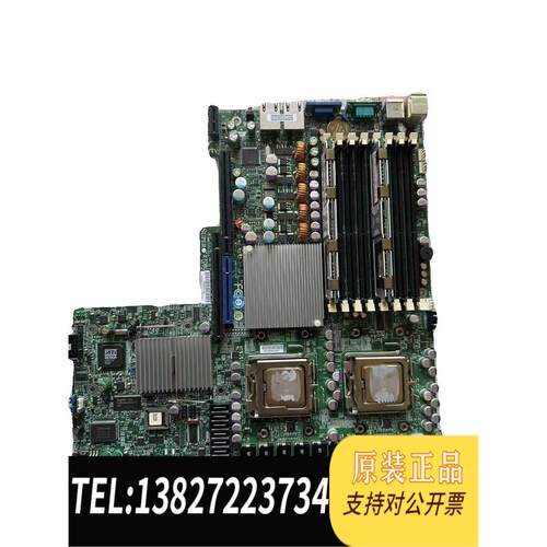 全新原装 超微supermicro X7DBU 双路至强服务器主板5000P芯片组