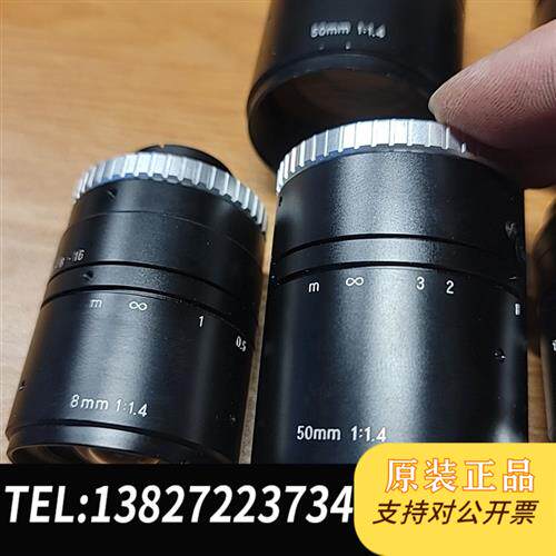 原装正品 工业相机镜头日本mega35.5mm/50mm/8mm全新议价