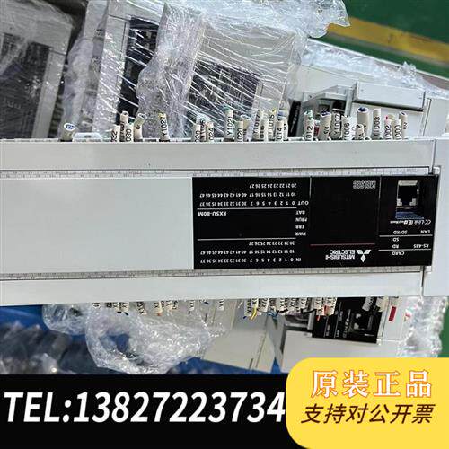 全新库存pLC fX5U-64MT  FX5U-80MT功能正常全新议价