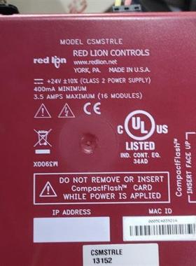 全新库存redlionCSMSTRLE13152/M4923X拆全新议价