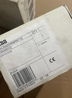 隔离开关OS32D12     1SCA022456R需询价