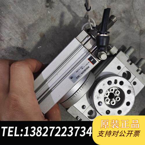 原装正品  3个SMC旋转气缸型号MSQB20A的2个其中一个标签掉  议价