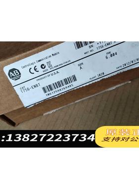 全新原装AB 1756-ENBT 开封 FMW 6.004需询价