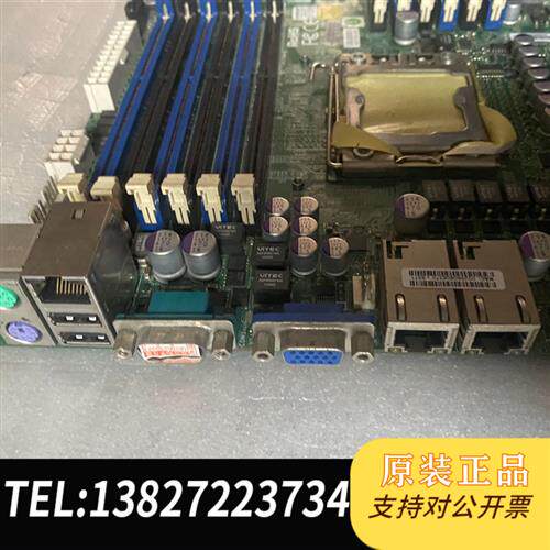 全新库存原装超微 X8DTI 双路X58主板 1366针双路服务器全新议价