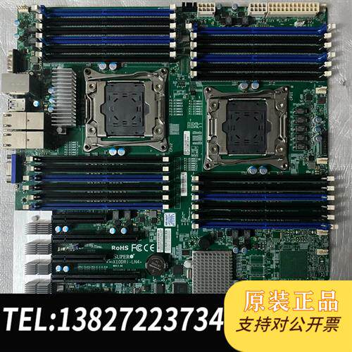 原装正品 超微x10dri-ln4+服务器主板全新议价