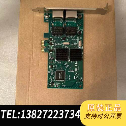 PCI网卡PCIe1X双网口千兆网卡 inteI82576软路ROS等需询价