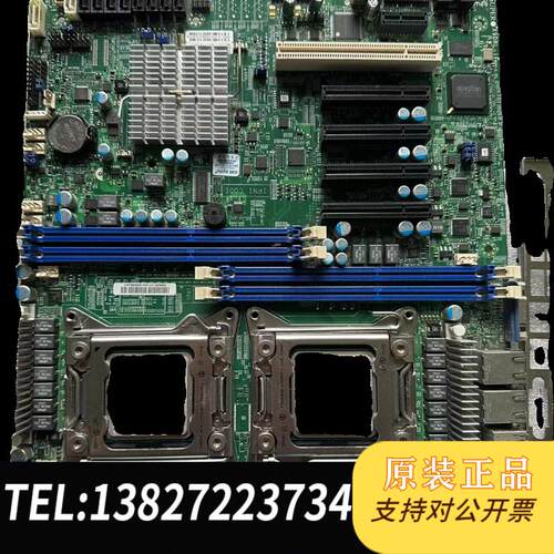 超微X9DRL-iF主板 双路2011小板X79 支持E5-2680V2需询价
