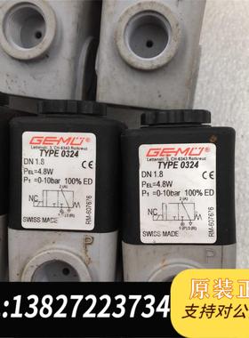全新原装盖米GEMU电磁阀TYPE 0324。(S32)需询价