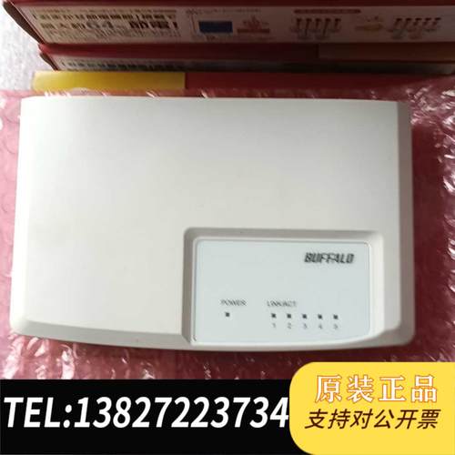 全新原装BUFFALO LSW3-TX-5EP WH 网络集线器交换需询价
