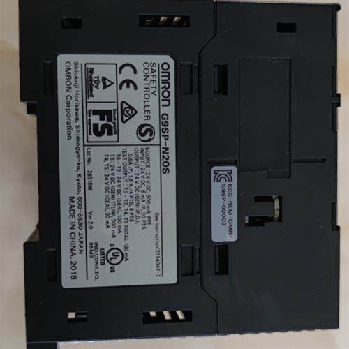 原装正品9.9成新OMRON网红安全PLCG9SP-N20S议价销售