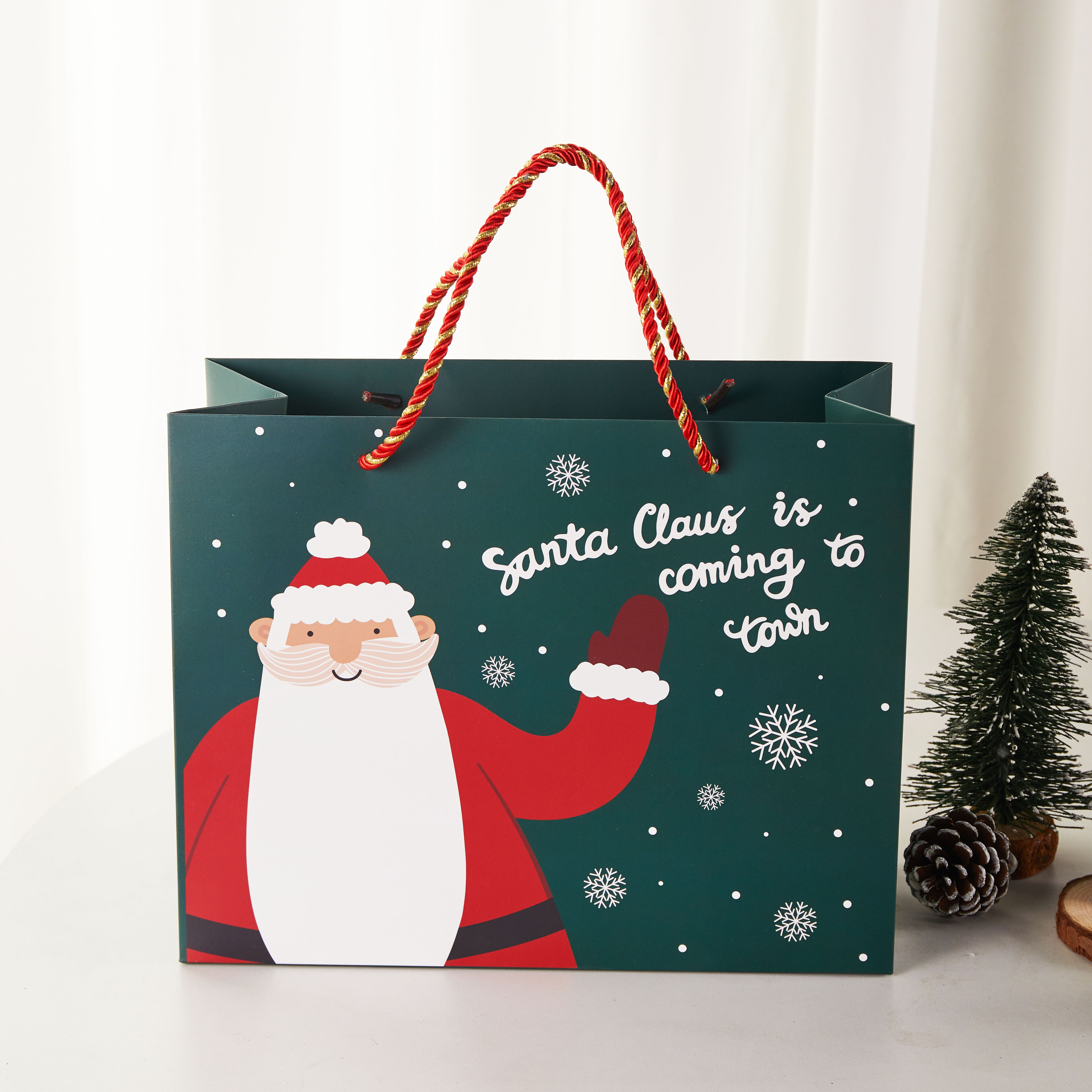 圣诞礼品袋购物袋现货秒发