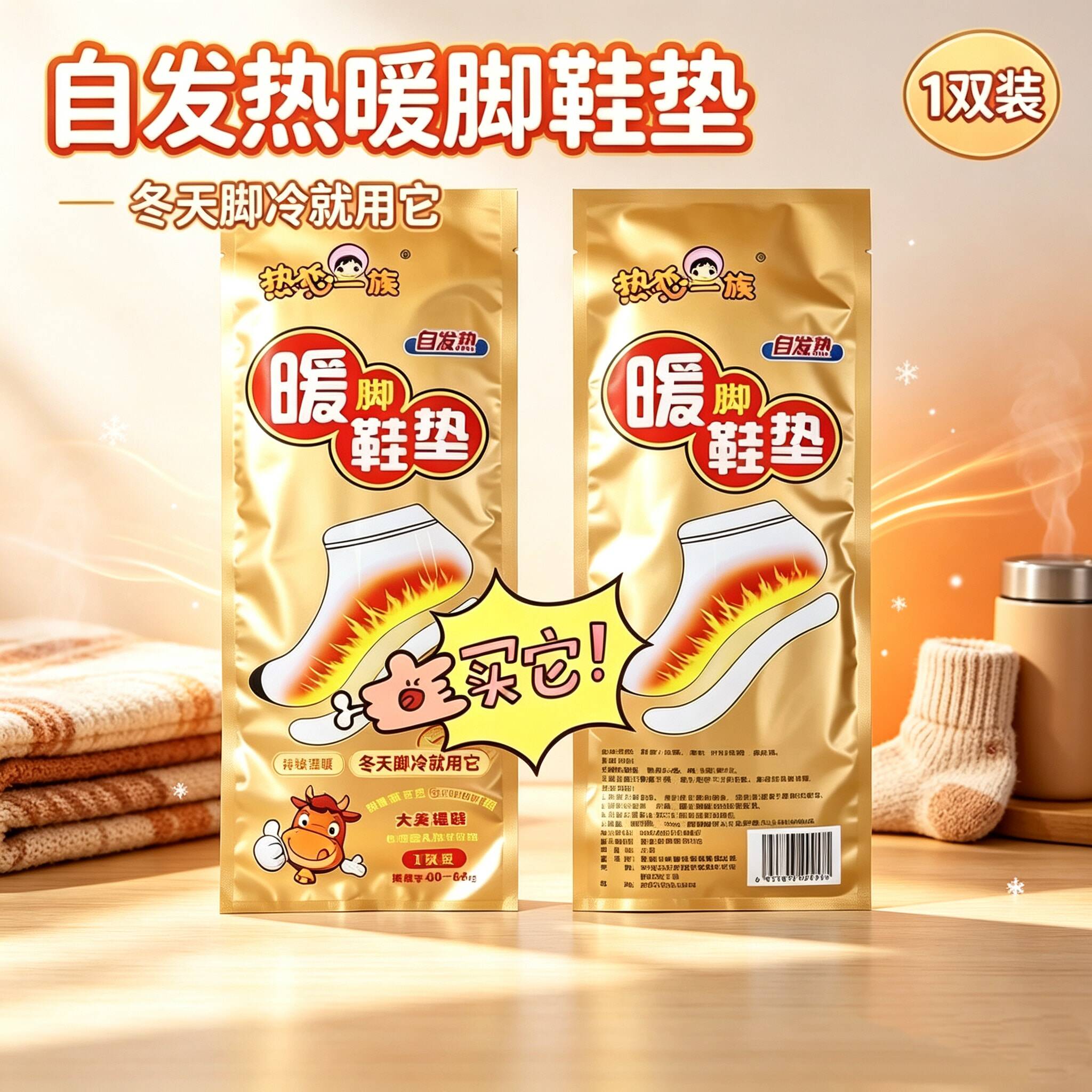 暖宝宝贴全新包装自发热10小时防寒调理暖宫贴冬季暖身贴包邮