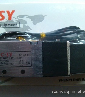 SY4V110-06申一C.SY气动VALVE激光4V120电磁阀AC220V亚德客DC24V