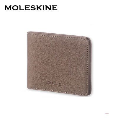 MOLESKINE牛皮头层革钱包
