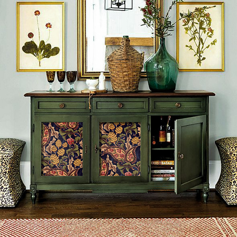 Funlife 富丽轻奢高级自粘贴卧室衣柜门翻新贴客厅背景墙装饰墙纸