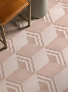 Funlife《复古法兰西》法式浪漫客厅卧室地面翻新加厚自粘地贴