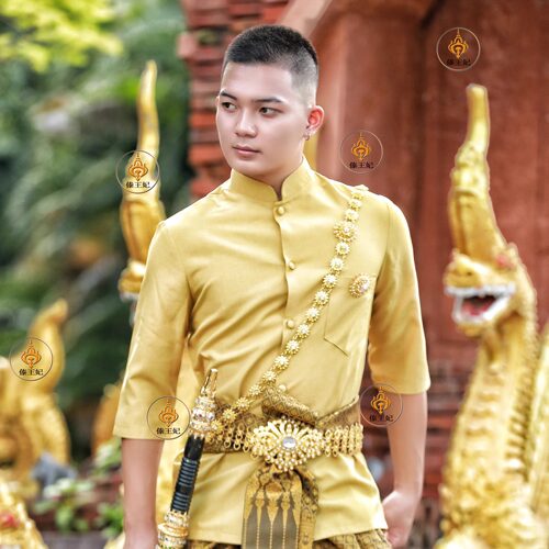 傣王妃泰国服旅拍服工作男装