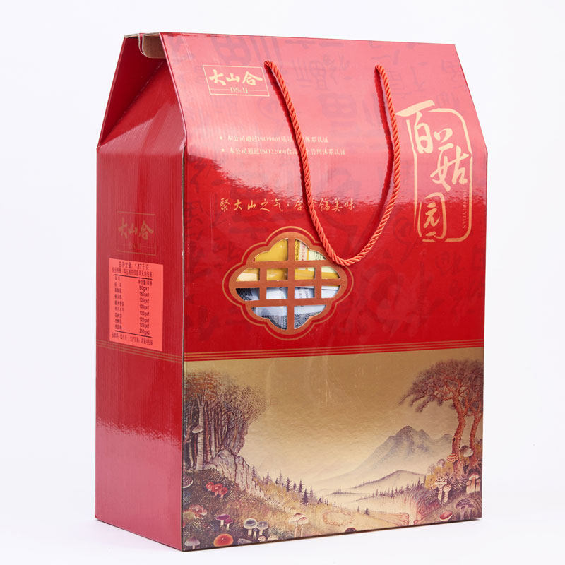 大山合红色百菇园菌菇干货土特产送礼年货礼盒在类目 粮油米面/南北干货/调味品, 南北干货/肉类干货, 干货/土特产, 香菇类中 - 来自Buy2taobao.com提供专业的淘宝代购服务