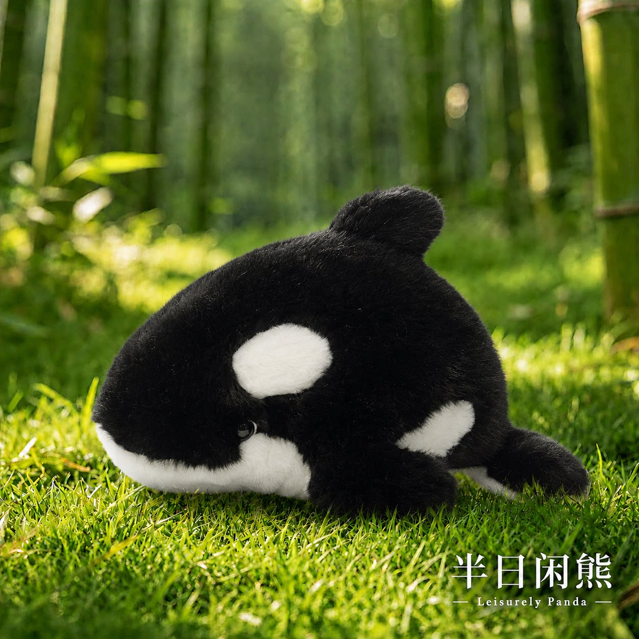 可爱海豚虎鲸鲨鱼鲸鱼毛绒玩具海洋馆公仔儿童玩偶布娃娃生日礼物
