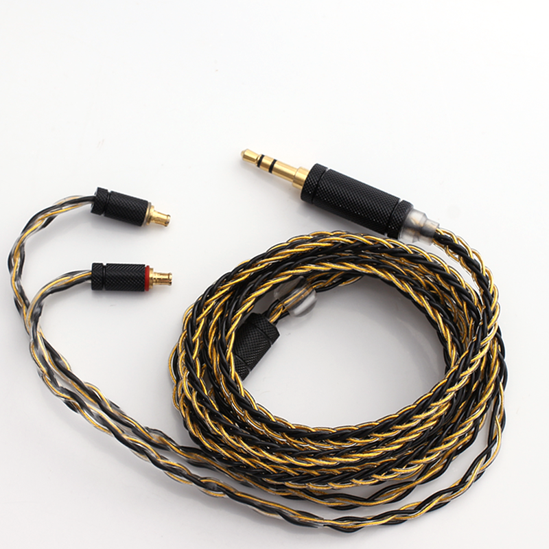 A2DC7N耳机升级线单晶铜镀银