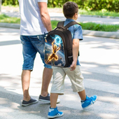 新款 g80 动画人物幼儿园小学轻便大容量防水防污儿童双肩包开学季