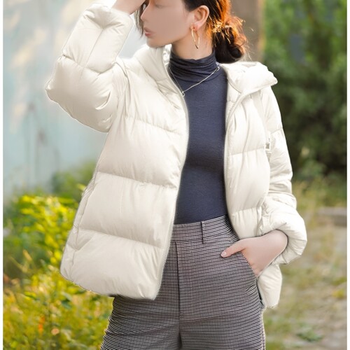 小个子加厚自充绒羽绒服定制