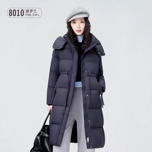 2025新款8010羽绒服半九成品