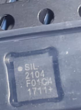 全新原装CP2104-F03-GMR 丝印SIL2104 QFN-24 USB转串口IC芯片