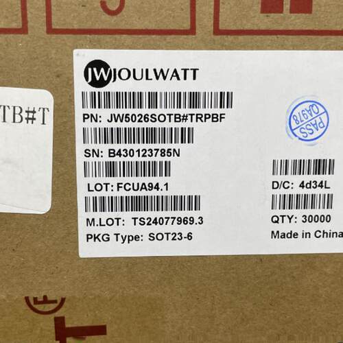 全新原装电源芯片JW5026SOTB