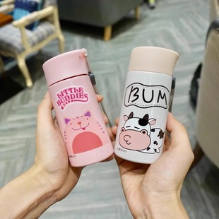 便利100超小迷你150ml保温保冷韩版 卡通女生学生便携随手水杯子