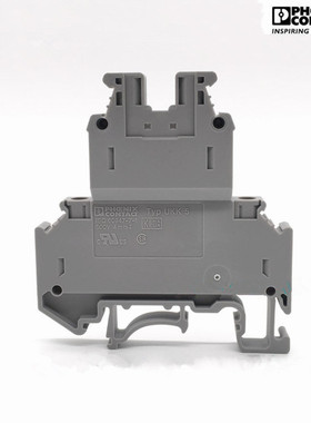 菲尼克斯 UKK5 VL双层灰色接线端子高低位导轨合螺钉连接 2774017