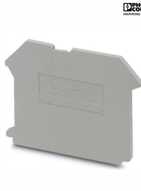 菲尼克斯 D-UK 5-TWIN 端板 1923034 适用UK3/5-TWIN端子挡片封头