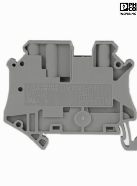 菲尼克斯 UT 2.5-TWIN 直通式接线端子螺钉连接组合 3044513台座