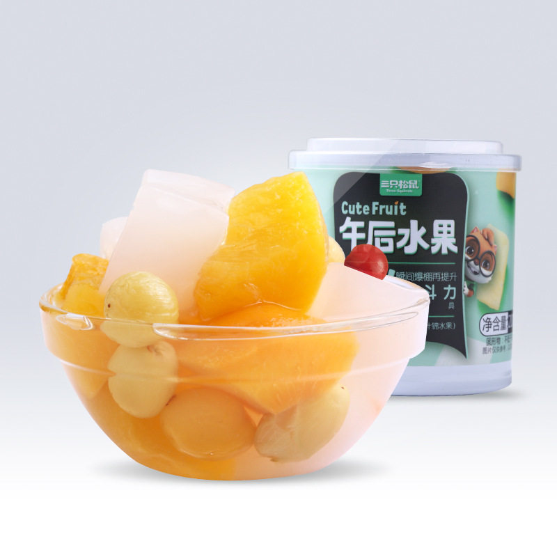 水果罐头三只松鼠零食黄桃椰果糖水桃罐头新鲜水果特产椰果糖水|msdalam kategori daging perikanan/Buah-buahan segar dan sayur-sayuran/dimasak, Fruit Products, buah-buahan dalam tin - dari Buy2taobao.com untuk memberikan perkhidmatan ejen Taobao profesional membeli