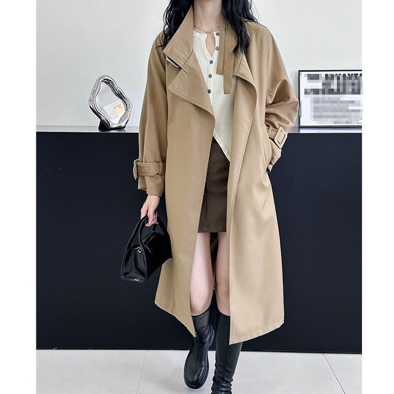 韩系2025新品百搭风衣女春款风衣