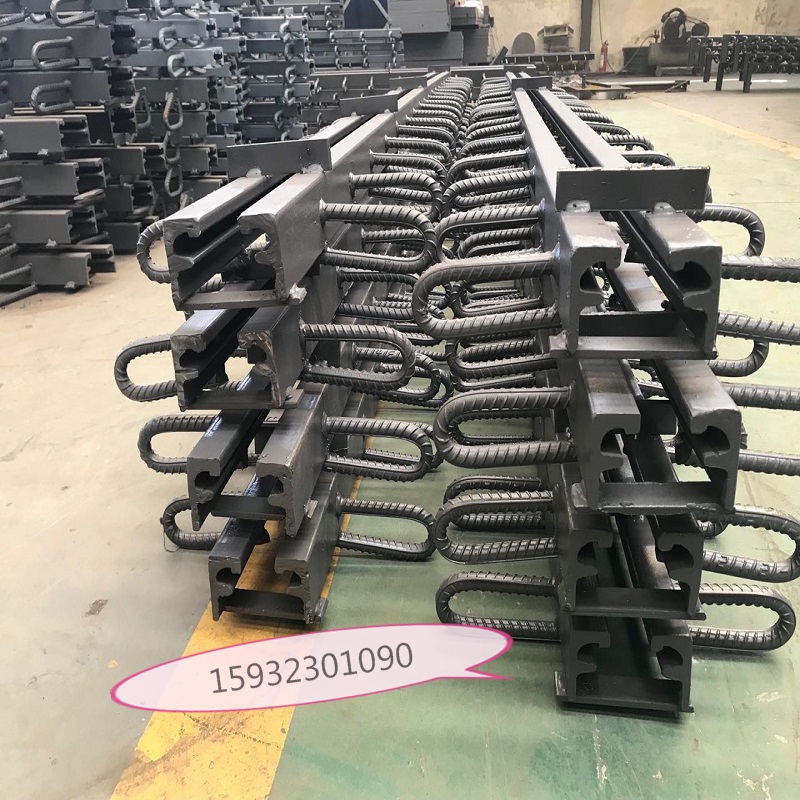 桥梁型钢伸缩缝毛勒缝梳齿板缝单缝式GQF-C/E/F/RG/Z型40/60/80型