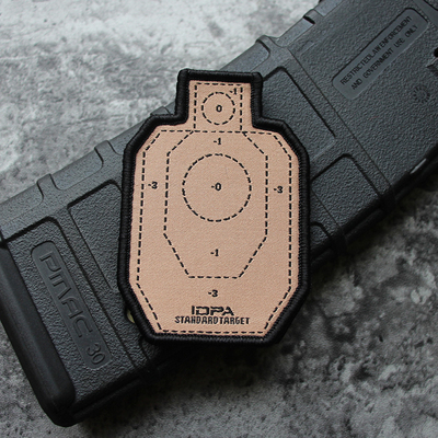 IDPA射击训练造型臂章魔术贴