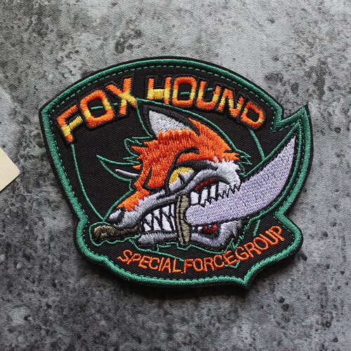 mgs狐狸猎犬疯狂hound魔术贴章