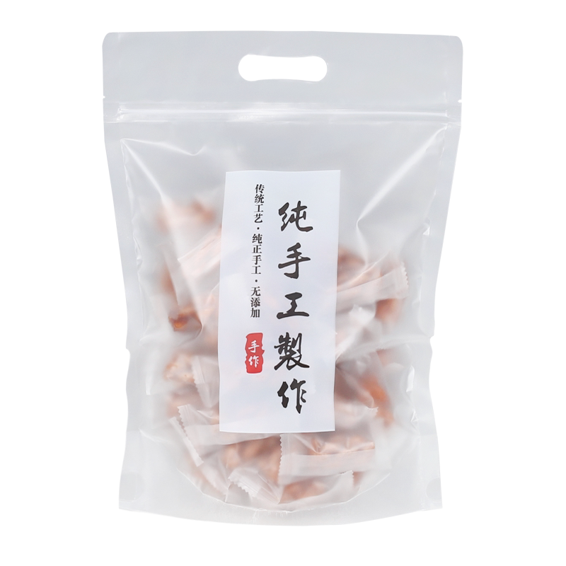 纯手工制作包装袋薯片自封袋干果塑料袋饼干零食品袋透明密封袋子