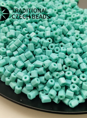 捷克进口珠PRECIOSA宝仕奥莎米珠2mm角珠手工DIY串珠手链项链配件