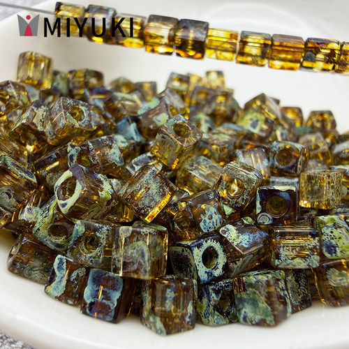 日本进口御幸4mm方珠DIY串珠
