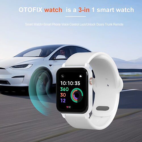道通小欧OTOFIX WATCH智能手表汽车智能钥匙语音控制蓝牙电话手表