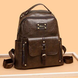 粉丝专享休闲百搭简约潮流双肩包789 新款