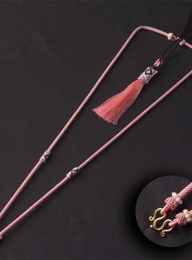 原创手工高档吊坠挂绳佛牌链子