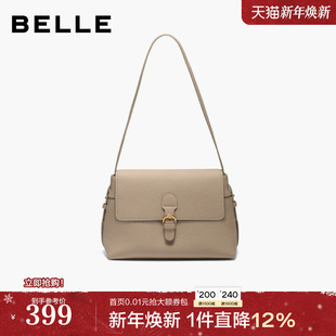 通勤单肩斜挎小方包F3075DX5 轻便旅游法式 百丽包包女2025冬季 新款