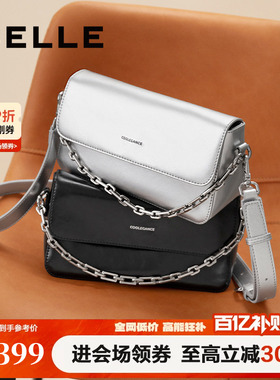 百丽包包女商场同款月光宝盒红色婚包单肩斜挎腋下小方包JY218AX5